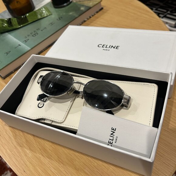 Celine Metal Oval CL40235U - Picture 6 of 6